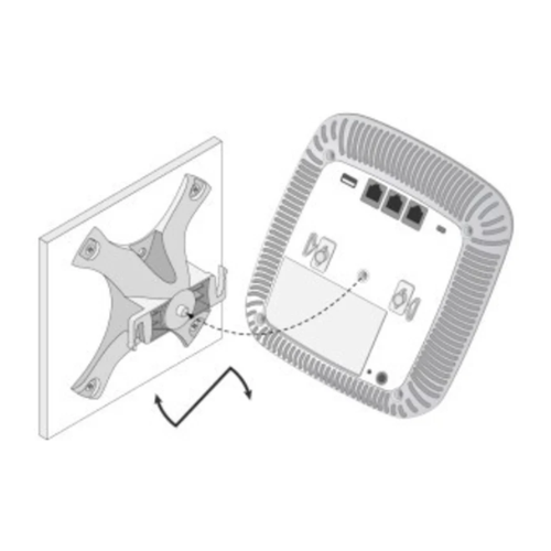 Kit de Montaje para Puntos de Acceso Aruba AP-220-MNT-W1W, ejemplo
