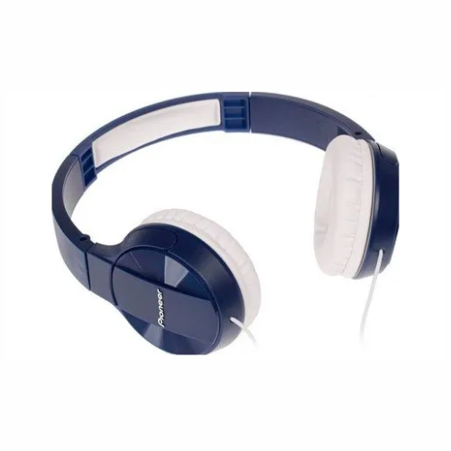 Auriculares Pioneer Diadema Azul, recostado