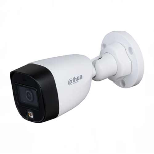 Cámara Análoga Dahua Bullet Hdcvi Full Color 2 MP, izquierda