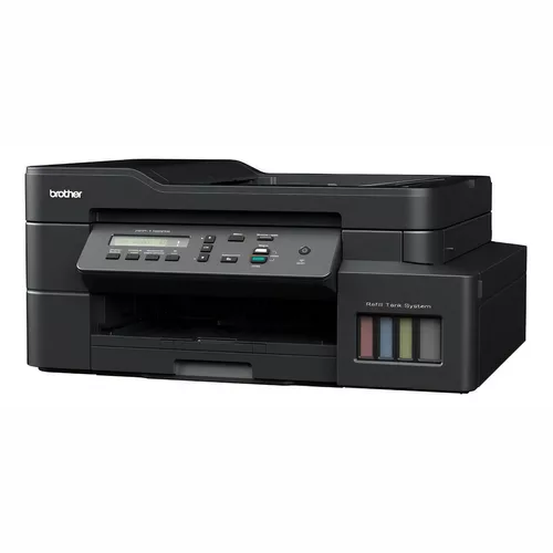 Impresora Multifuncional Brother InkBenefit Tank DCPT720DW, izquierda