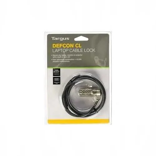 Cable De Seguridad Targus DEFCON CL, caja