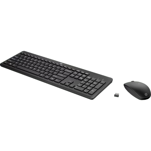 Teclado y Mouse Hp 235 Wl, USB, Compatible con: Windows 10/11, 1Y4D0AA#ABM