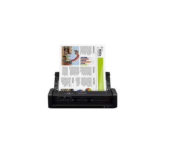 Escáner de Documentos Portátil Dúplex Epson Workforce Es-300w, frontal