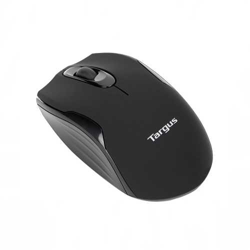 Mouse Inalámbrico Negro Targus W575, izquierda