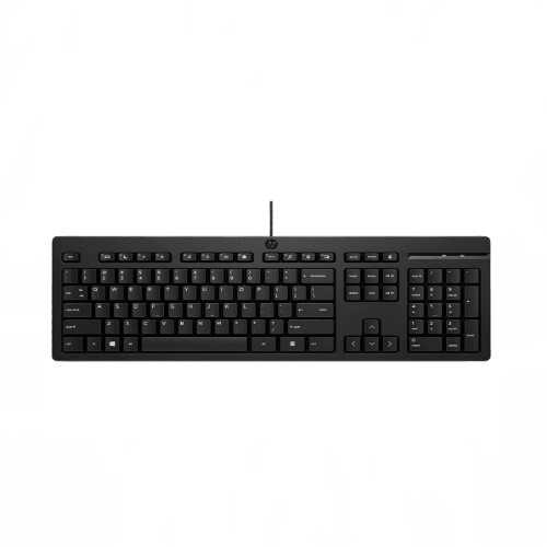 Teclado Hp 125, frontal
