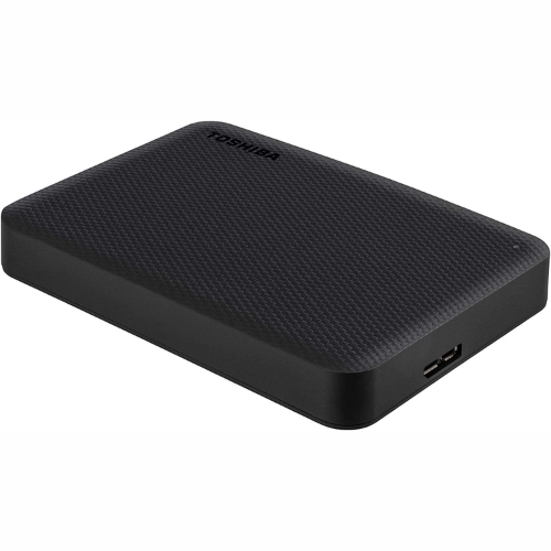 Disco Duro Portátil Toshiba Canvio Advance 1TB, recostado