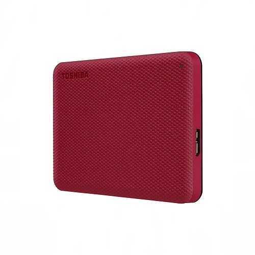 Disco Duro Portátil Toshiba Canvio Advance 4TB, izquierda