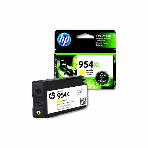 Cartucho de Tinta Amarilla Hp 954XL, Compatible: 8210/8710/8720/7740, 1600 pág., 20.5 ml, S-L0S68AL