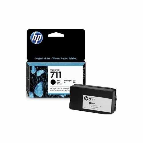 Cartucho de Tinta Negra Hp DesignJet 711, lateral