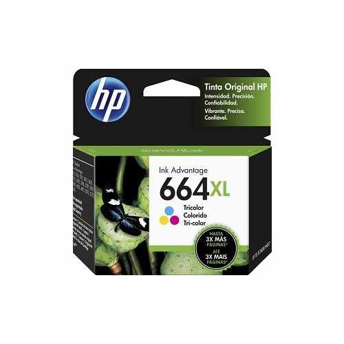 Cartucho de Tinta Tricolor Hp 664XL