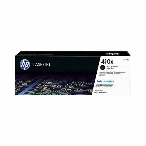 Cartucho de Tóner Láser Negro HP 410X, caja