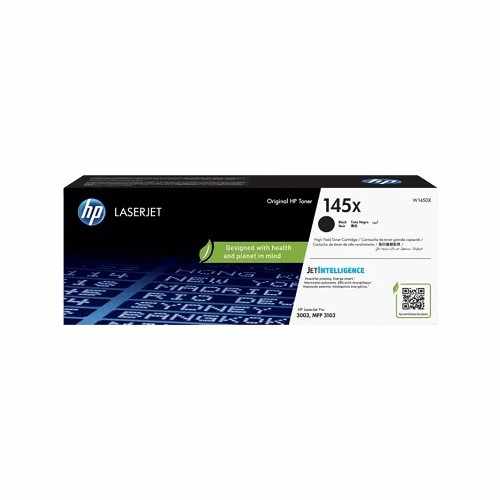Cartucho de Tóner Láser Negro HP 145X, caja