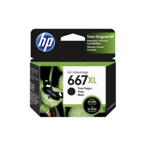 Cartucho de Tóner Láser Negro HP 667XL