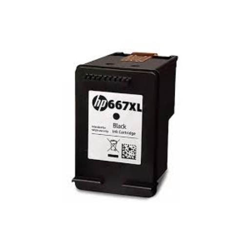 Cartucho de Tóner Láser Negro HP 667XL