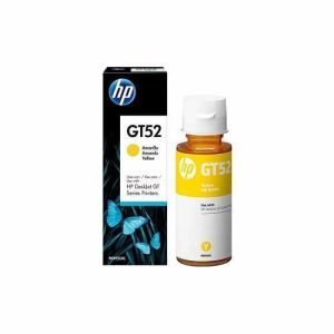 Botella de Tinta Hp Amarilla Gt52
