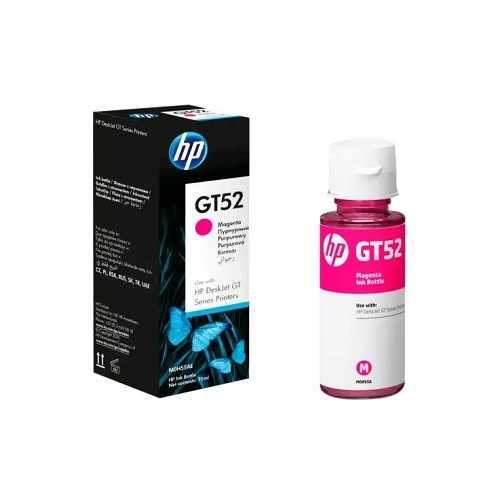 Botella de Tinta Magenta Hp Gt52, lateral