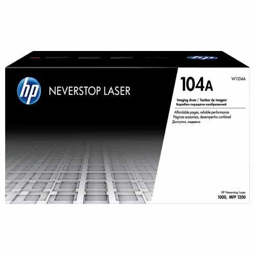 Tambor de Imágenes Láser Negro HP 104A, frontal