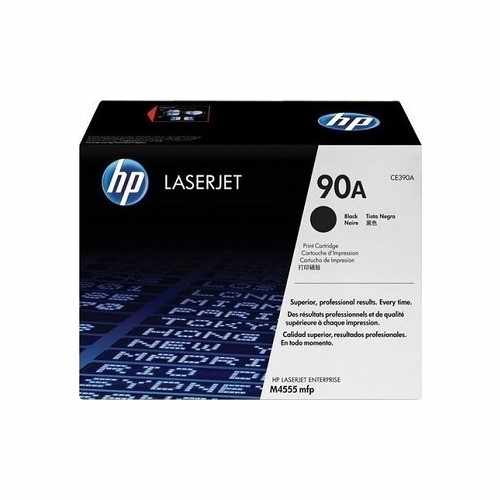 Cartucho de Tóner Láser Negro HP 90A, caja