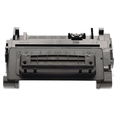 Cartucho de Tóner Láser Negro HP 90A, frontal