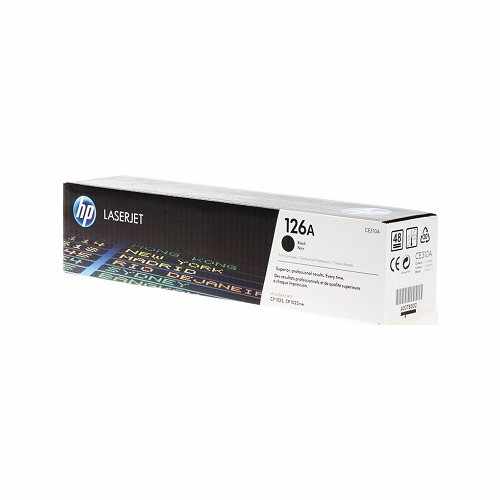 Cartucho de Tóner Láser Negro HP 126A, izquierda