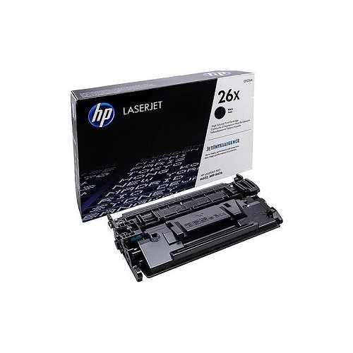 Cartucho de Tóner Láser Negro HP 26X, lateral
