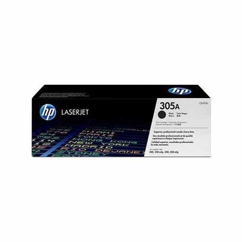 Cartucho de Tóner Láser Negro HP 305A, caja
