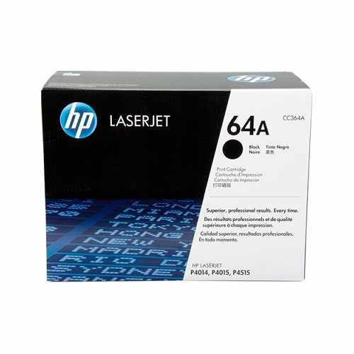 Cartucho de Tóner Láser Negro HP 64A