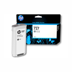 Cartucho de Tinta Gris Hp Designjet 727, frontal
