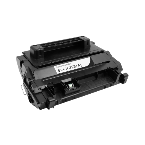 Cartucho de Tóner Láser Negro HP 81A, LATERAL