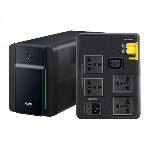 Unidad Back-Ups BVX1200L de APC by Schneider Electric 1200va, lateral y posterior