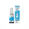 Botella de Tinta Cyan Epson T664, frontal