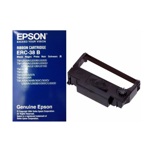 Cartucho de Cinta Negra Epson Ribbon para Tmu-220, frontal