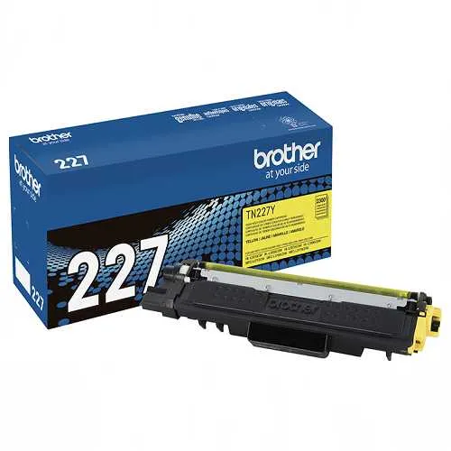 Cartucho de Tóner Amarillo Brother 227, derecha