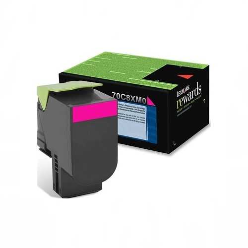 Tóner Láser Magenta Lexmark 708xm, caja