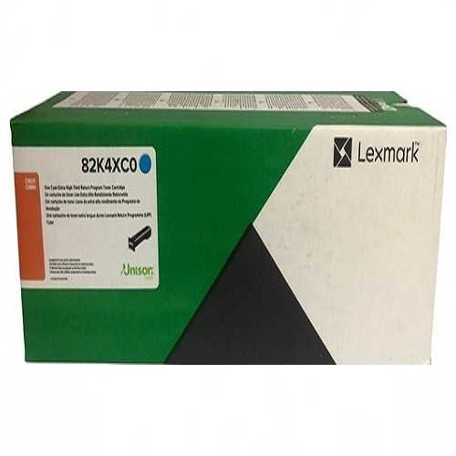 Tóner Láser Cyan Lexmark 82K4XC0, caja