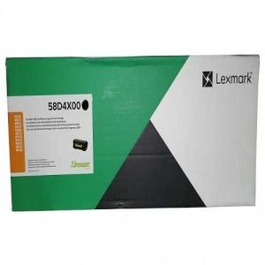 Tóner Láser Negro Lexmark 58D4X00, frontal