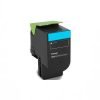 Tóner Láser Cyan Lexmark 78C4UC0, derecha