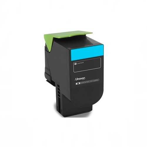 Tóner Láser Cyan Lexmark 78C4UC0, derecha