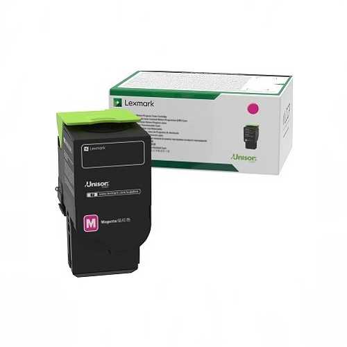 Tóner Láser Magenta Lexmark 78C4XM0, derecha