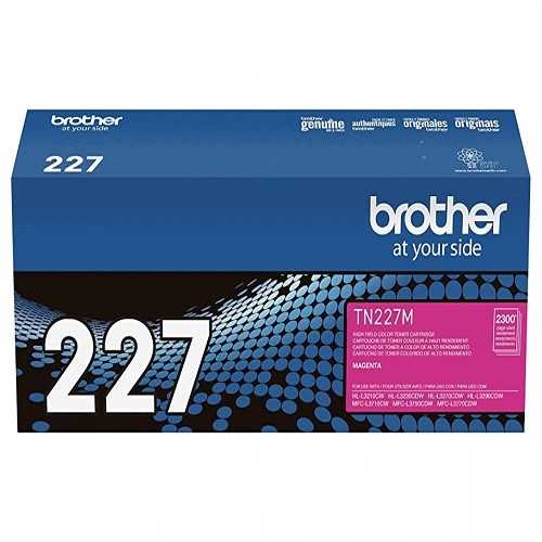 Cartucho de Tóner Magenta Brother 227, frontal
