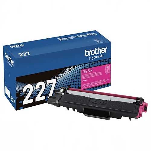 Cartucho de Tóner Magenta Brother 227, lateral