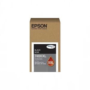 Bolsa de Tinta Negra Epson T748XXL, frontal