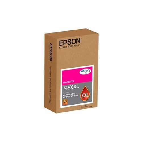 Bolsa de Tinta Magenta Epson T748XXL, derecha