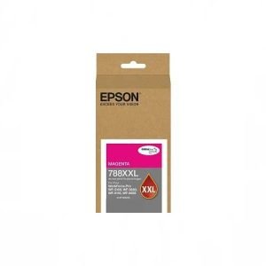 Bolsa de Tinta Magenta Epson T748XXL, caja