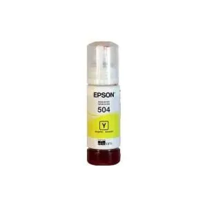 Botella de Tinta Amarilla Epson 504