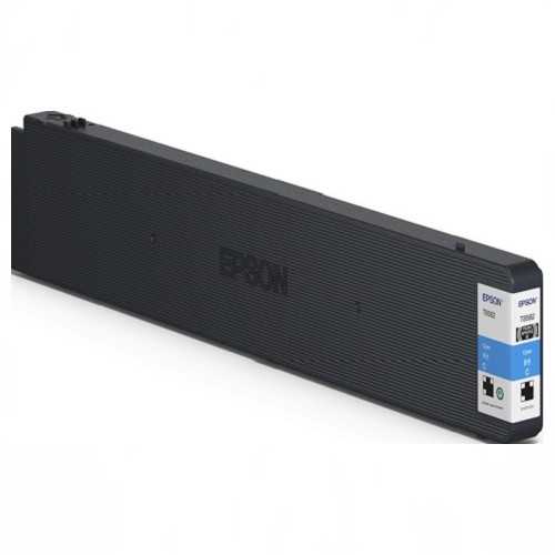 Cartucho de Tinta Cyan Epson WorkForce T858, izquierda