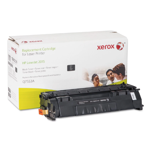 Tóner Xerox Negro P2015 para HP 53A, lateral