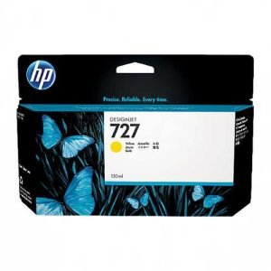 Cartucho de Tinta Amarilla Hp Designjet 727, caja