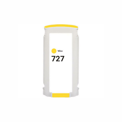 Cartucho de Tinta Amarilla Hp Designjet 727, frontal