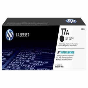 Cartucho de Tóner Láser Negro HP 17A, frontal